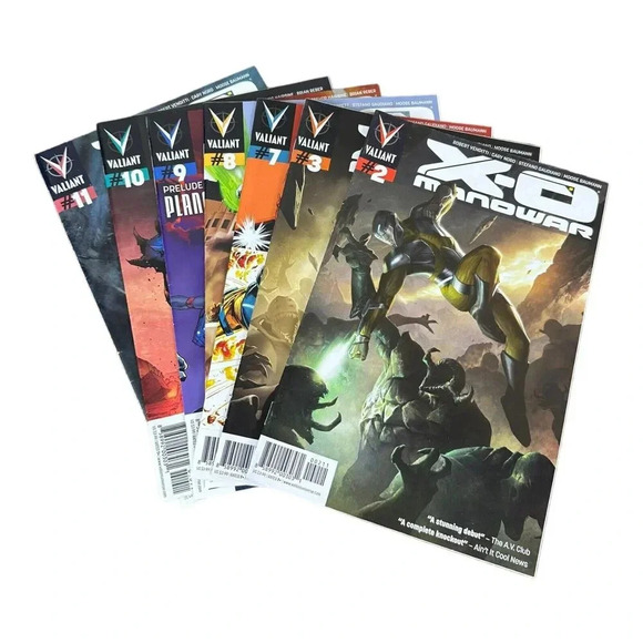 X-O MANOWAR MEGA-LOT 89 HIGH-GRADE VALIANT COMICS 1990'S DEALER LOT CHEAP - Picture 5 of 14
